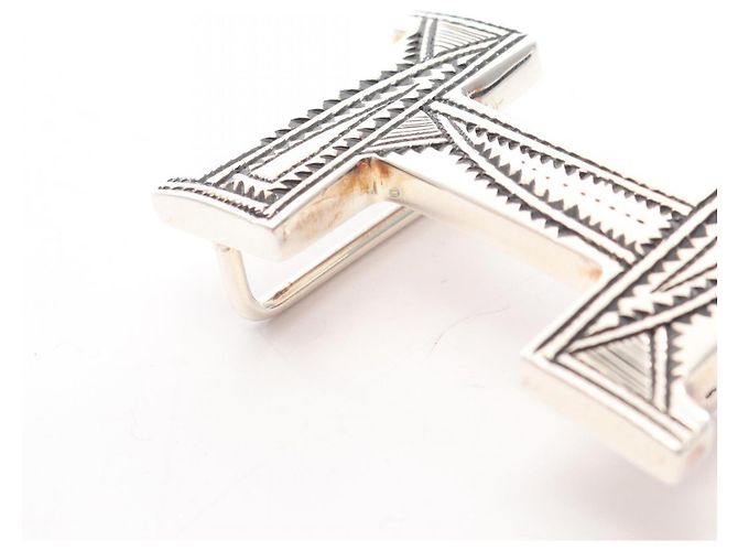 Accessorio Fibbia H Hermès Argento - vue 7