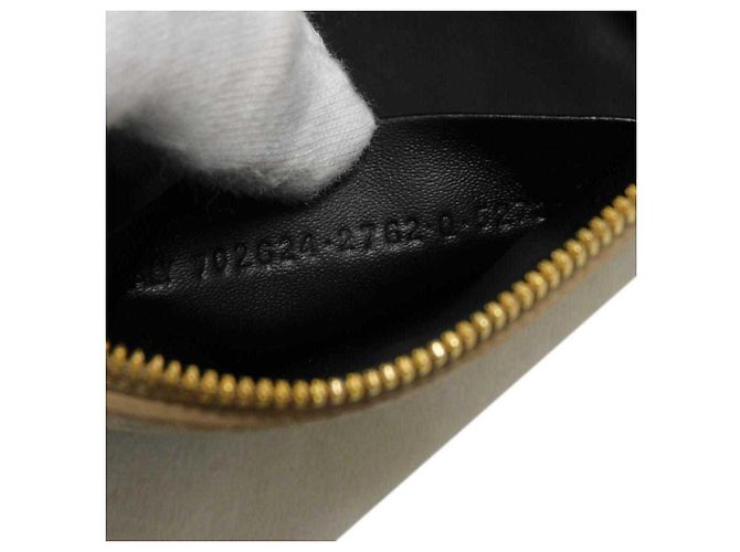 Borsa Clutch Monogramma BB Balenciaga Marrone Beige - vista 7