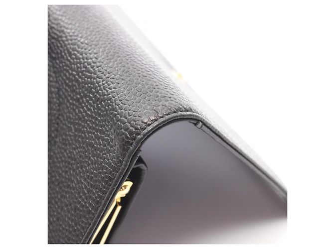 Timeless Chanel Coco Mark Bifold Langbörse in Schwarz - Ansicht 8