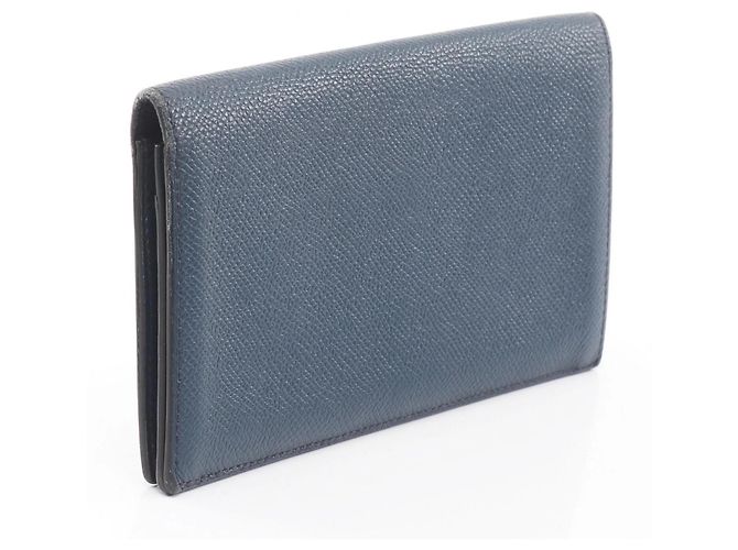 Hermès Cartera Larga de Twill Citizen Hermes Azul marino - vista 2