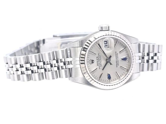 Rolex Datejust Saphir Damen Uhr - Ansicht 7