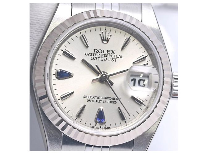 Rolex Datejust Saphir Damen Uhr - Ansicht 8
