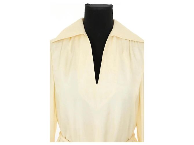 Tory Burch Vestido ecru - vista 2
