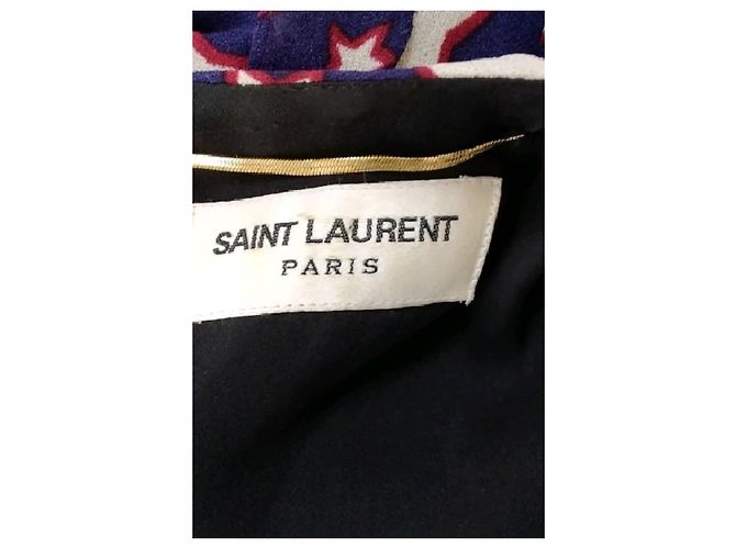 Saint Laurent Abito viola Porpora - vista 7
