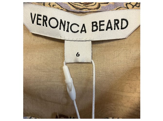 Robe Kumar Multi Pierre Khaki de Veronica Beard - vista 3