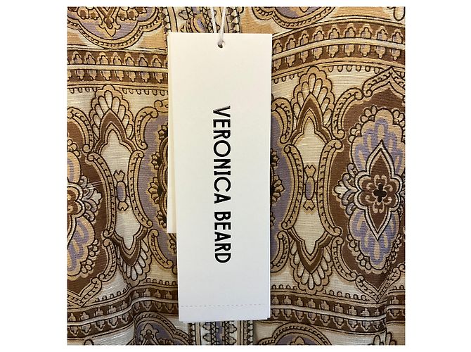 Robe Kumar Multi Pierre Khaki de Veronica Beard - vista 4