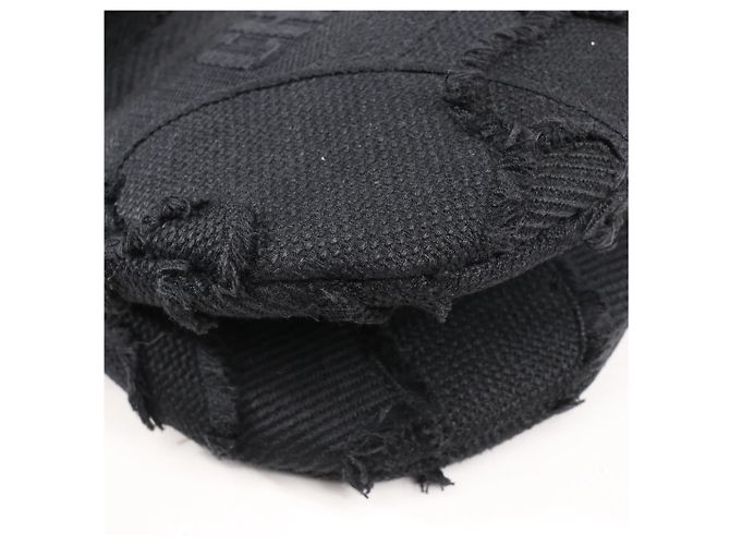 Borsa Classica Saddle Dior in Tela Nera - vista 14