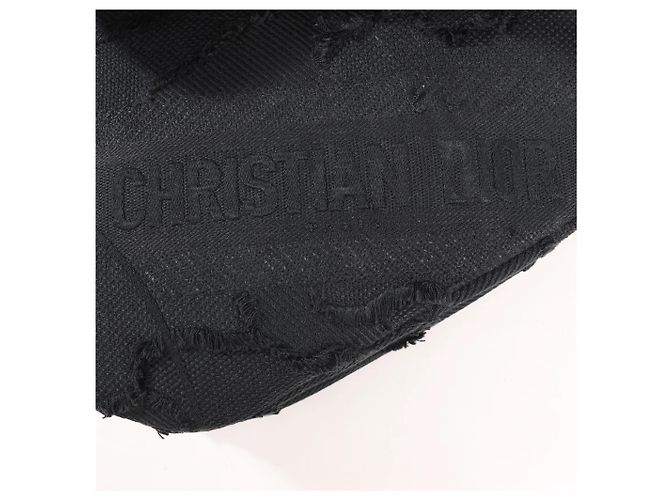 Borsa Classica Saddle Dior in Tela Nera - vista 6