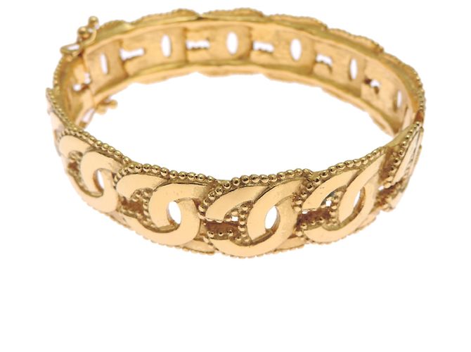 Bracciale placcato oro Chanel - vista 3