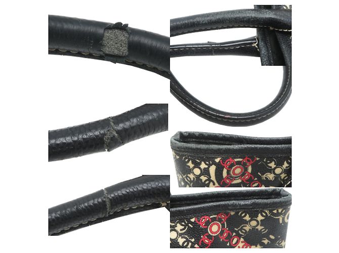 Borsa tote da viaggio per donne Chanel Coco Nero Multicolore - vista 10