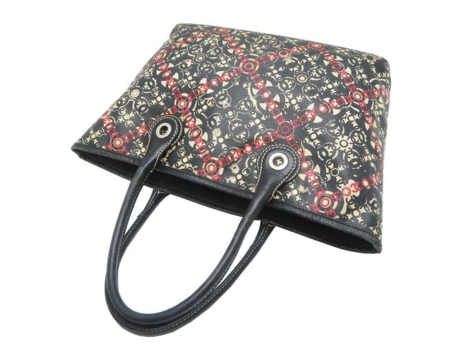 Borsa tote da viaggio per donne Chanel Coco Nero Multicolore - vista 4