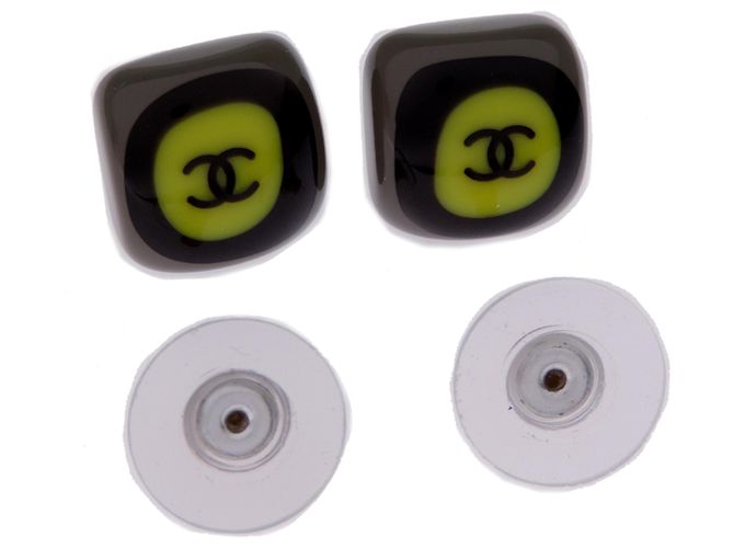 Pendientes de mujer Chanel Square Coco Mark - vista 5