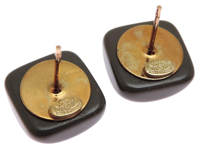 Pendientes de mujer Chanel Square Coco Mark - vista 7