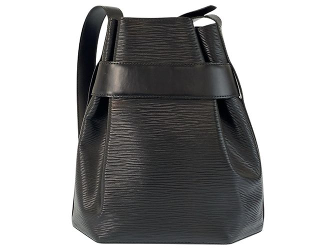 Sac à épaule PM en cuir Epi noir Louis Vuitton - vue 2