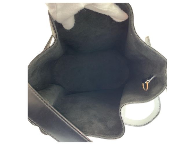Sac à épaule PM en cuir Epi noir Louis Vuitton - vue 9