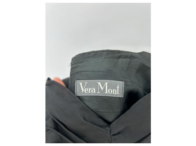 Autre Marque Bustier drapeado negro VERA MONT - vista 5