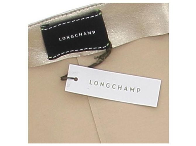 Chaqueta Longchamp de cuero dorada con charreteras Dorado - vista 5