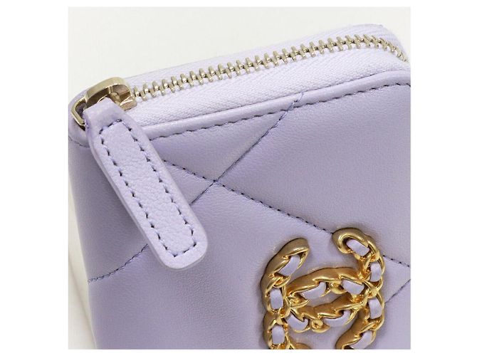 Chanel 19 Monedero CHANEL19 de piel de cordero CHANEL AP0949 - vista 4