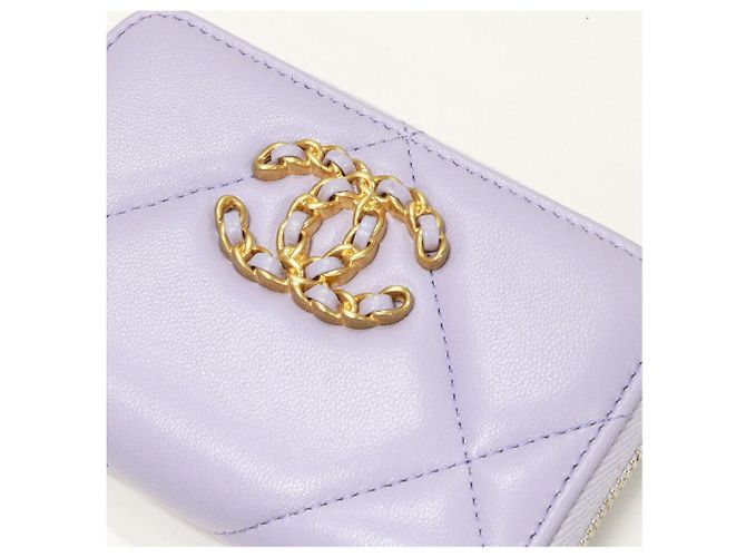 Chanel 19 Monedero CHANEL19 de piel de cordero CHANEL AP0949 - vista 5