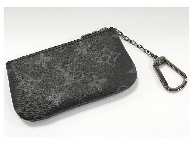 Pochette Clé 2way Monogram Eclipse Reverse Louis Vuitton M80905 Negro - vista 2