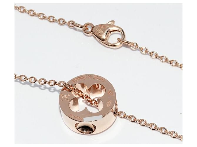 Collana Louis Vuitton Empreinte Au750 Rosa - vista 4
