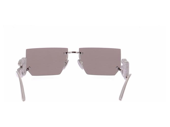 Dolce & Gabbana Gafas de sol transparentes Plata - vista 3
