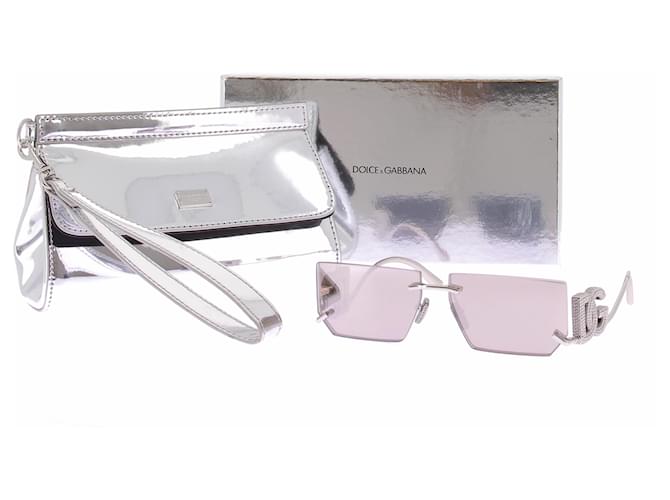Dolce & Gabbana Gafas de sol transparentes Plata - vista 7