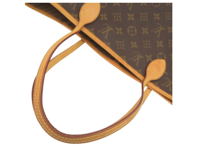 Louis Vuitton Neverfull MM Monogram Tote Bag Braun - Ansicht 7