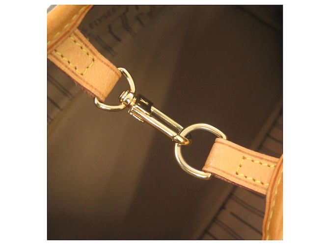 Louis Vuitton Neverfull MM Monogram Tote Bag Braun - Ansicht 9