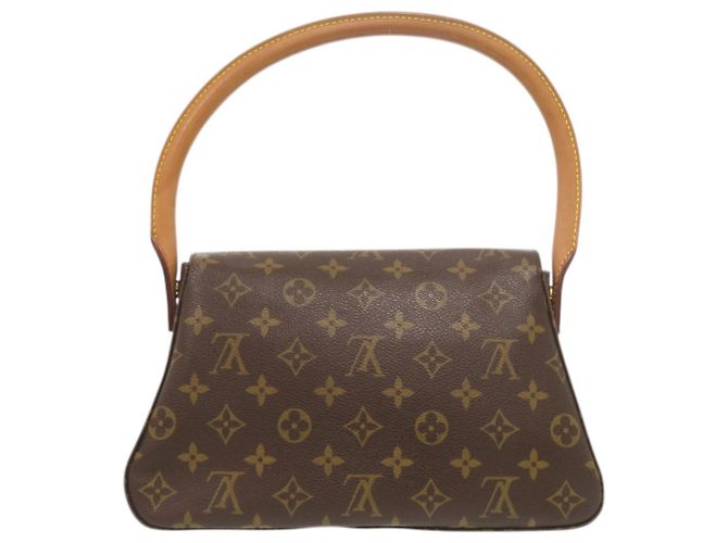 Mini Looping Monogram Handtasche von Louis Vuitton Braun - Ansicht 2