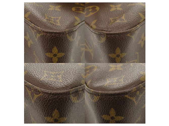 Mini Looping Monogram Handtasche von Louis Vuitton Braun - Ansicht 4