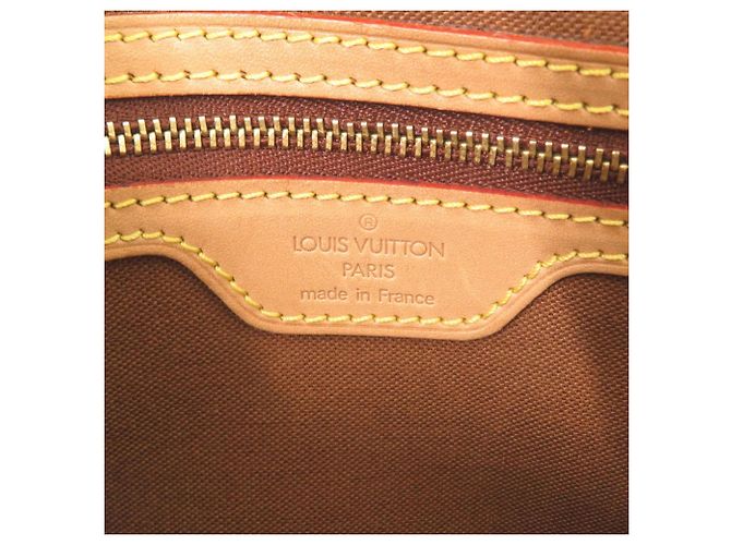 Mini Looping Monogram Handtasche von Louis Vuitton Braun - Ansicht 8