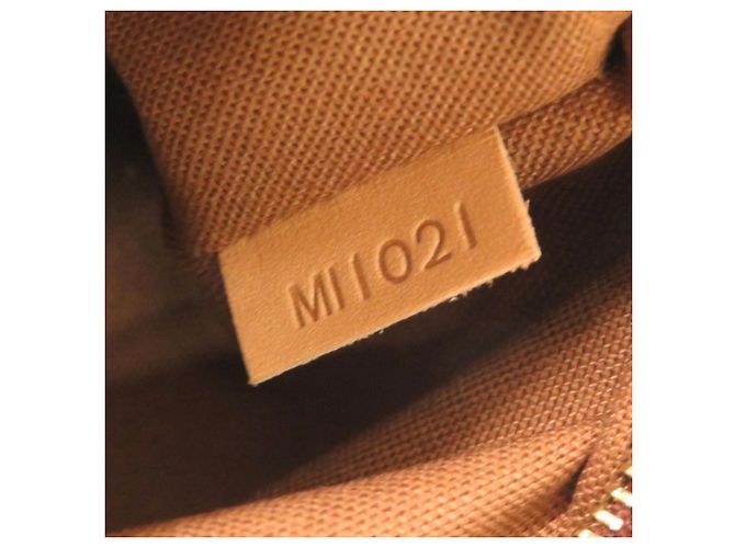 Mini Looping Monogram Handtasche von Louis Vuitton Braun - Ansicht 9