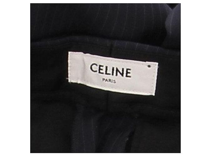Céline Marineblauer Wollanzug - Ansicht 7