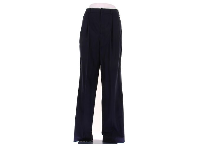 Céline Marineblauer Wollanzug - Ansicht 8