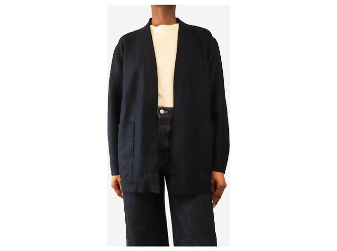 Soeur Navy Balme Mantel - Größe UK 6 Blau - Ansicht 2