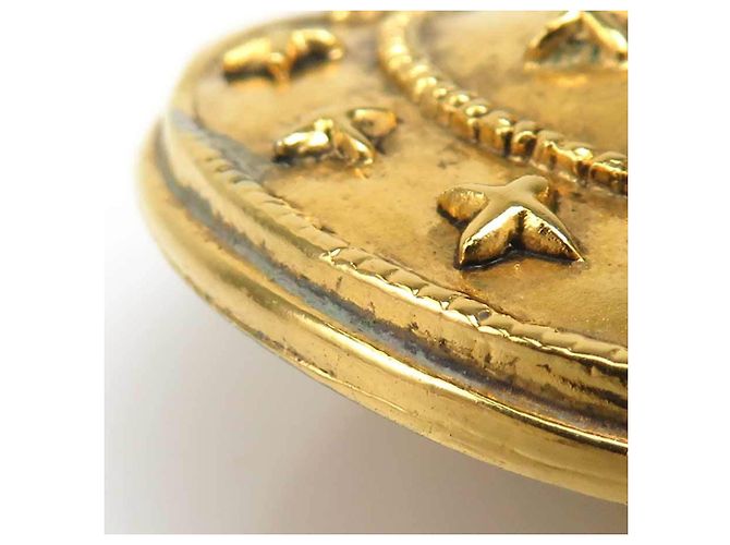 Chanel Gold Clip Ohrringe Golden - Ansicht 12