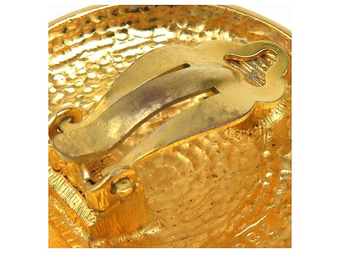 Chanel Gold Clip Ohrringe Golden - Ansicht 14