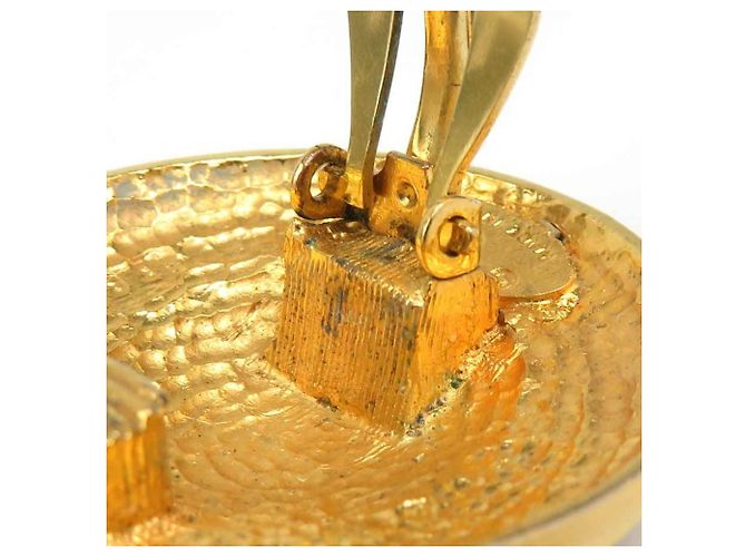 Chanel Gold Clip Ohrringe Golden - Ansicht 15