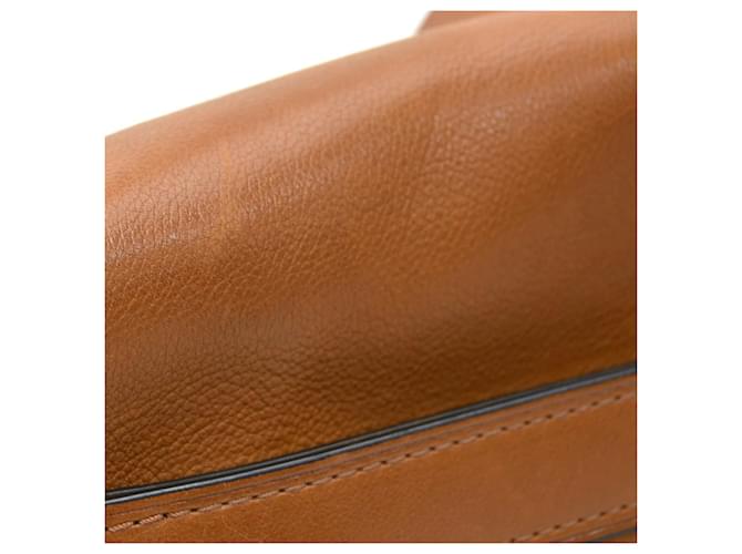 Borsa a Spalla in Pelle Loewe Marrone - vista 12