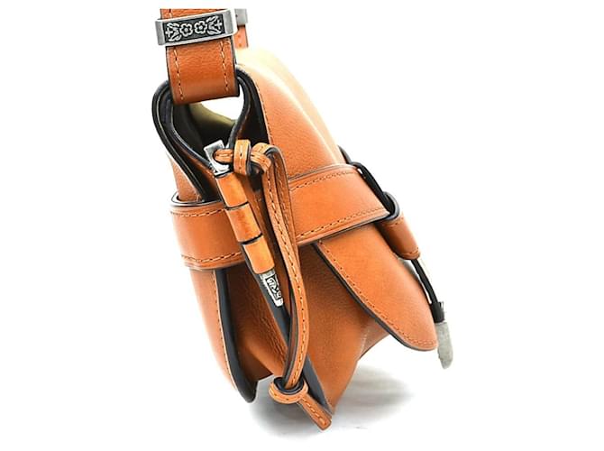 Borsa a Spalla in Pelle Loewe Marrone - vista 2