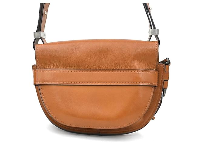 Borsa a Spalla in Pelle Loewe Marrone - vista 3