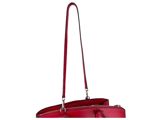 Borsa in pelle City Steamer MM di Louis Vuitton Rosso - vista 11