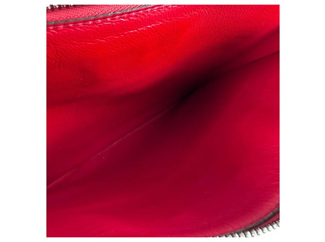Borsa in pelle City Steamer MM di Louis Vuitton Rosso - vista 14