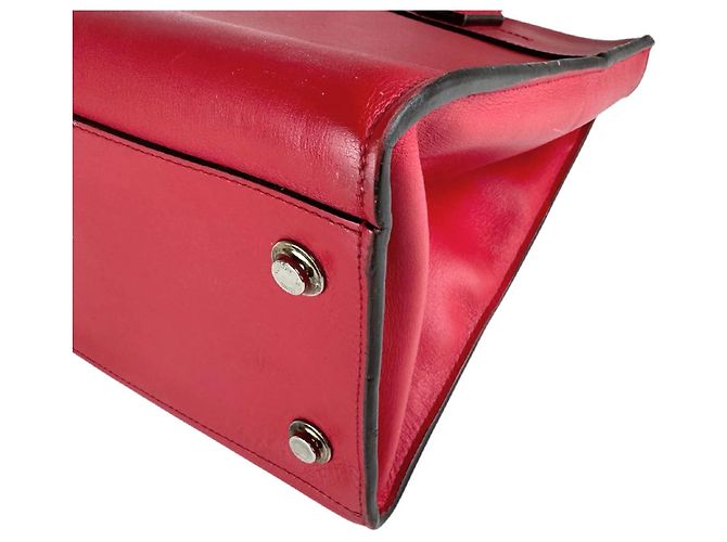 Borsa in pelle City Steamer MM di Louis Vuitton Rosso - vista 9