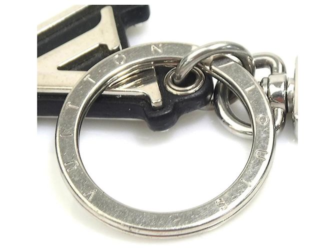 Charm per borsa in metallo nero e argento Louis Vuitton - vista 8