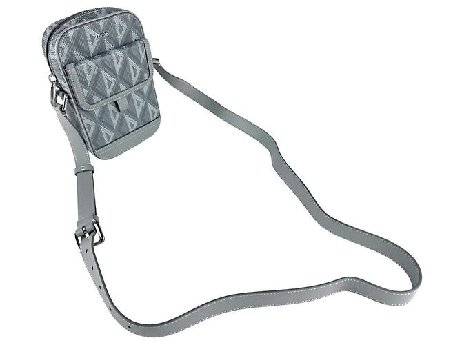 Borsa a Spalla Verticale Christian Dior CD Diamond Hit The Road Marrone - vista 10