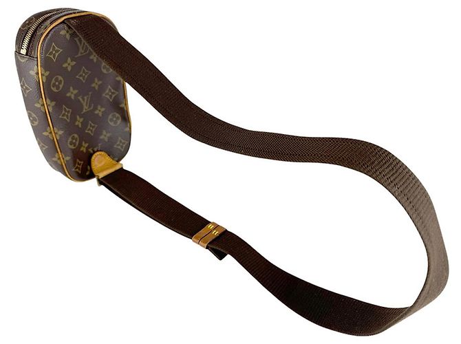 Borsa a tracolla Pochette Monogram Louis Vuitton Marrone Monogramma - vista 10