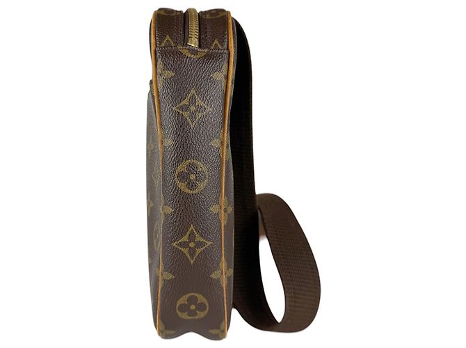 Borsa a tracolla Pochette Monogram Louis Vuitton Marrone Monogramma - vista 2