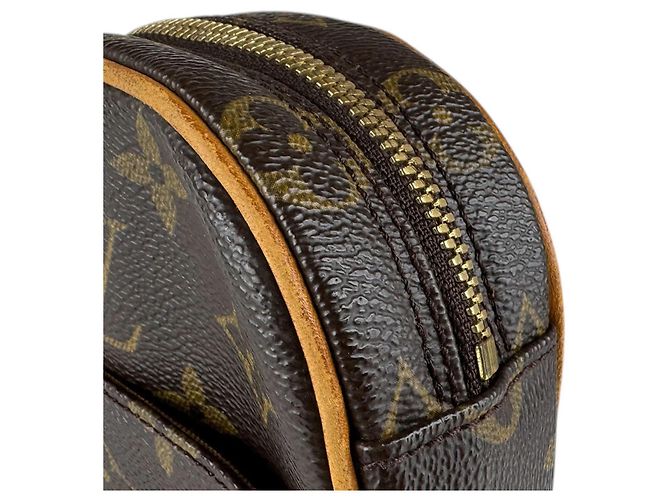 Borsa a tracolla Pochette Monogram Louis Vuitton Marrone Monogramma - vista 7